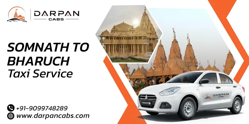 Somnath to Bharuch Taxi