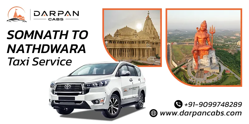 Somnath to Nathdwara Taxi
