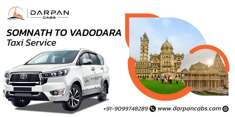 Somnath to Vadodara Taxi