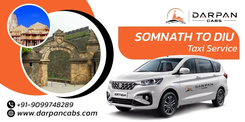 Somnath to Diu taxi